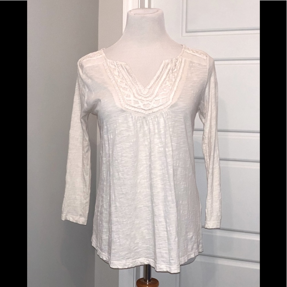 Lucky Cotton 3/4 sleeve top